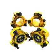2x Wheel Hub Front & 1-1/4" 32mm Rear 1/4" Bolts For Go Kart Cart