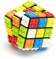 3x3 Speed Cube 3x3x3 Magic Speed Cube Puzzles Black Sturdy and Smooth Speed Cube Puzzles Toy for Children and Adults