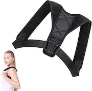 Back Posture Corrector,Shoulder Spine Adjustable Support - Upper Back Brace for Clavicle to Support Neck and Shoulder Relief Kyphosis Straightener
