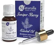 Naturalis Pure Juniper Berry Essential Oil 15ml Brown