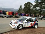 WRC Catalunya 2000 Colin McRae in action in the Ford Focus Old Photo