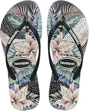 [havaianas] Women's Slim Floral Dots