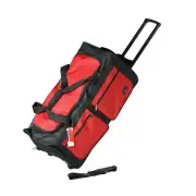 Iron Bar 28" Heavy Duty Collapsible Duffle Bag with Wheels, Multi-Pocket System