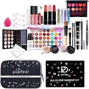 Full Makeup Kit - 27pcs/set Travel Make-Up Palette | Professional Makeup Bundle Makeup Kits | Cosmetic Set | Full Kit Makeup Sets Travel Portable Makeup Kit for Women