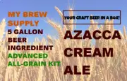 Azacca Cream Ale Advance ALL GRAIN 5 Gal Beer Ingredient Kit by My Brew Supply