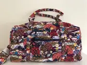 Vera Bradley Peanuts Large Travel Duffel Bag FALL FOR PEANUTS Snoopy & Gang