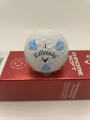 (1) RARE Callaway Chrome Soft TRUVIS Golf BALL - PRAIRIE HOCKEY ACADEMY - CANADA