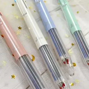 PENROTE筆樂 輕握三色中性筆 0.5mm 多色筆 筆芯 白/紅/綠/藍 文具【金興發】