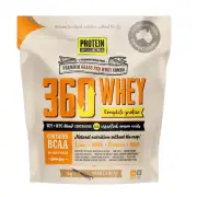 Protein Supplies Australia 360 Whey Complete Protein Vanilla Bean 1kg