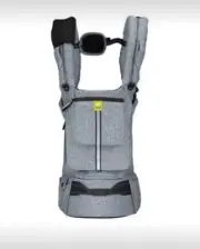 Lillebaby Pursuit Pro Grey Back AND Front Facing Baby Carrier RRP $200 NEW