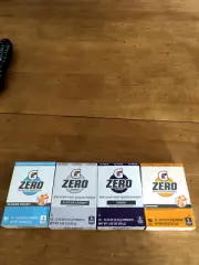 4 Gatorade Zero Sugar 10ct Packets Powder Mixed Flavors