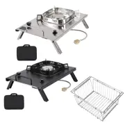 Simplified Outdoor Cooking with a Foldable For Igt Compatible Gas Stove