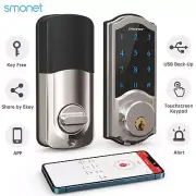 Smonet Smart Front Door Lock Keyless Entry A1 Electronic Digital Deadbolt Locks