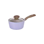 Neoflam Retro 18cm Saucepan an Induction with glass lid Purple