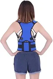 Corrector Male Female Adjustable Corset Back Brace Belt Lumbar Support Straight Children