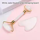 Jade Roller Gua sha Board Anti Aging Face Massage Beauty Care Slimming To SFK
