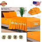 1500 TC Microfiber 4-Piece California King Sheet Set - Wrinkle-Resistant Luxury