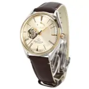 Orient Star RK-AT0201G Gold Dial Mechanical Automatic Skeleton Men Watch