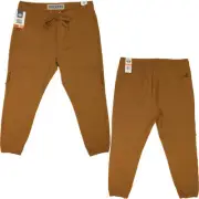 DOCKERS Utility Ripstop Jogger Pants - L- NEW- $72 drawstring Smart 360 Flex Tan