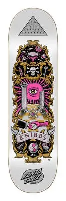 Santa Cruz Knibbs Cryptic Pro 8.50in x 31.60in Skateboard Deck