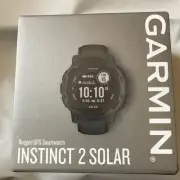 Garmin Instinct 2 Solar Rugged GPS Smartwatch - (0100262710) New