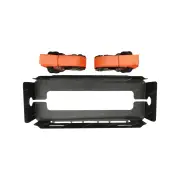 20L Fuel Tank Jerry Can Holder & Ropes for Universal Roof Rack Flat Platform