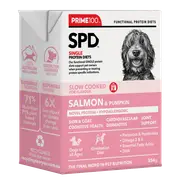 Prime100 SPD Slow Cooked Salmon & Pumpkin Wet Dog Food - 354g