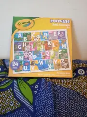 Crayola ABC Animals Box Puzzle 24 PCS Ages 4+