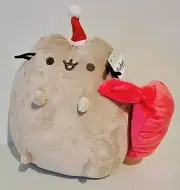 Pusheen The Cat Licensed Santa Pusheen with Gift Sack Plush Toy 23cm BNWT