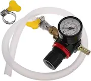 GRIRIW Vehicle Leak Detection Tool Radiator Pressure-keeping Leak Detection Meter Precision Gauge for Coolant System