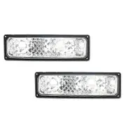 Front Bumper Turn Signal Light Housing Shells For Chevrolet C/K 1500 2500 3500,Tahoe,Suburban,Silverado, For GMC Suburban Yukon Clear Lens