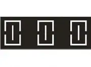 CRL 010380-XCP5 Visually Impaired Safety Glass Decal - pack of 5
