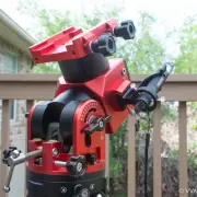 Telescope Laser Pointer Base/Saddle/Bracket. ZWO AM5 Polar Finder Adjustable