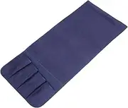 KOMBIUDA Sofa Armrest Organizer Couch Armrest Storage Bag for Remote Control Magazines Drink Holders