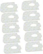 10Pcs Disposable Toilet Seat Covers Portable Toilet Paper Pads for Travel and Outdoor Use Safe and Hygienic Toilet Cushions for Family for Public Restrooms