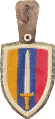 WARTIME US ARMY VIETNAM / USARV POCKET HANGER PATCH (315)