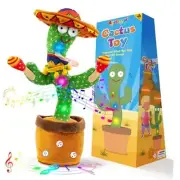Dancing Talking Cactus Baby Toy, Mimicking Talking Adjust Volume Cactus