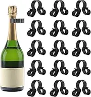 Champagne Bottle Sparkler | Champagne Bottle Sparkler Holder | Multi-Functional Anti-Slip Set of 15 Supplies Buckle for Wedding Ceremony Kitchen Birthday Club Celebration
