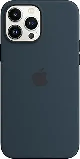 [Apple] Silicone Case with MagSafe (for iPhone 13 Pro Max) - Abyss Blue