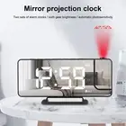 Projector Clock Intelligent Snooze Function Time Display Digital Alarm Clock Led