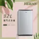 HERAN 禾聯 92L 粉輕盈節能定頻單門冰箱HRE-1015 (S)