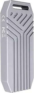 Wisoqu 40Gbps M.2 NVMe SSD Enclosure, Compatible with Thunderbolt3/4, USB4/3.0/2.0, Fits M.2 2280 M-Key SSD 2280, for M1 M2 Pro/Max, ASM2464PD Chip