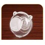 100pcs Clear Plastic Single Cupcake Cake for Case Muffin Dome Holder Box