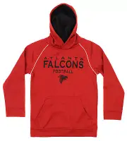 OuterStuff NFL Big Boys Performance Team Color Hoodie, Atlanta Falcons