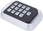 Tihebeyan Durable Metal Backlighting Keyboard of The Wiegand 26 Keyboard Access Control Machine, Door Input for Up to 2000 Users