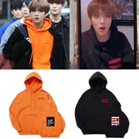 在飛比找蝦皮購物優惠-nct127 dream李東赫楷燦街拍衣服同款衛衣寬松套頭連