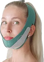 Emerald Face Slimming Strap with Graphene for Women and Men | Reusable Double Chin Reducer | Face Lift Solution | Jawline Shaper | Skin Toning Belt | V Line | V Shaped Slimmer