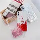 iphone11/12promax xsmax xr x 6 7 8p quicksand Love hard Case