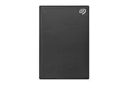 Seagate One Touch 2TB Portable External HDD - Black with Rescue Data Recovery