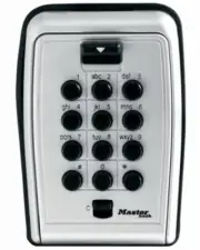 Master Lock 0.004 cu ft Combination Lock Gray Lock Box (Pack of 4)